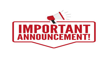 Important Announcement