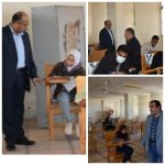The Dean of the Faculty of Fisheries and Fish Technology inspected the examination committees for the second semester of the academic year 2022/2023