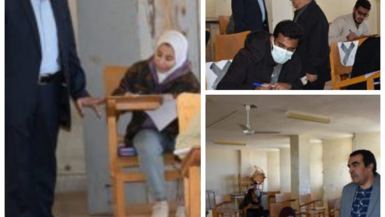 The Dean of the Faculty of Fisheries and Fish Technology inspected the examination committees for the second semester of the academic year 2022/2023